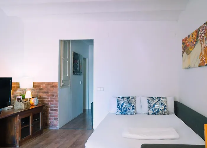 아파트 Cozy Place Next To Park Gueell